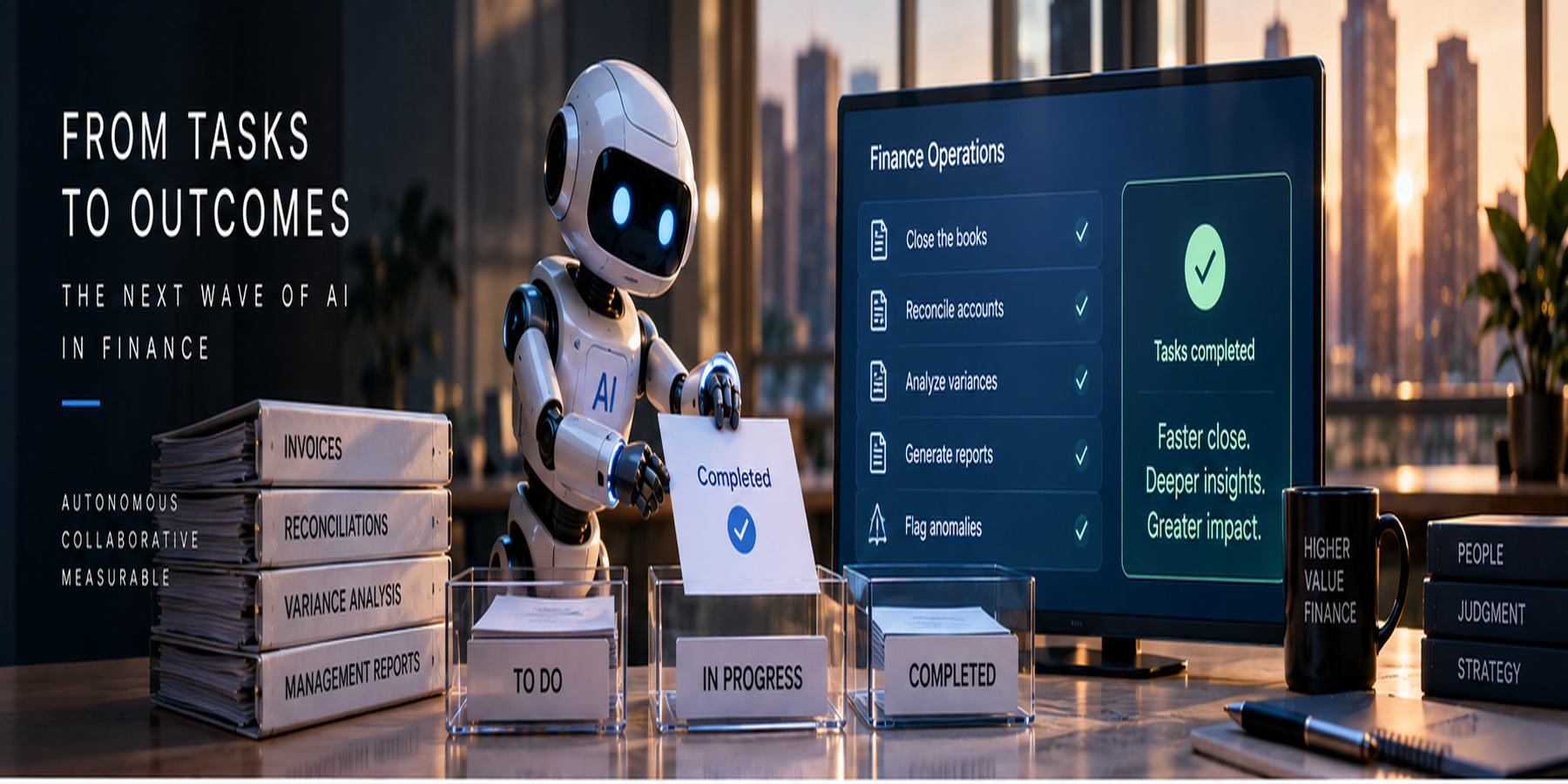Finance AI Is Moving Up the Value Chain. The Best Returns Are No Longer in Automation.